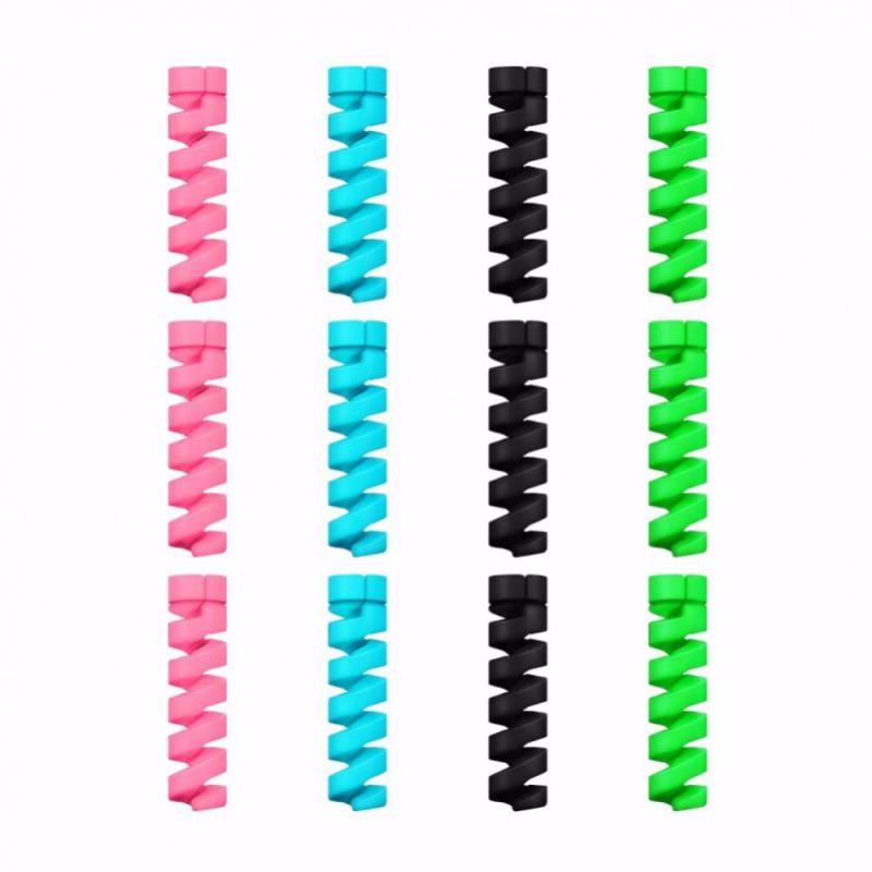 2023 Mini Cable Protector Winder Wire Cord Organizer Cover For IPhone 13  Z Flip3  USB Charger Cable