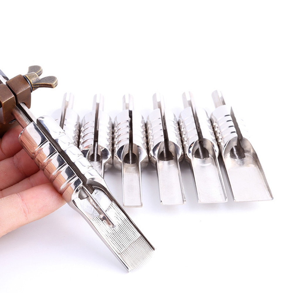 Stainless Steel Tattoo Equipment Tattoo Handle Tattoo Row Handle 19F 21F 23F 25F 29F 35F 39F 49F