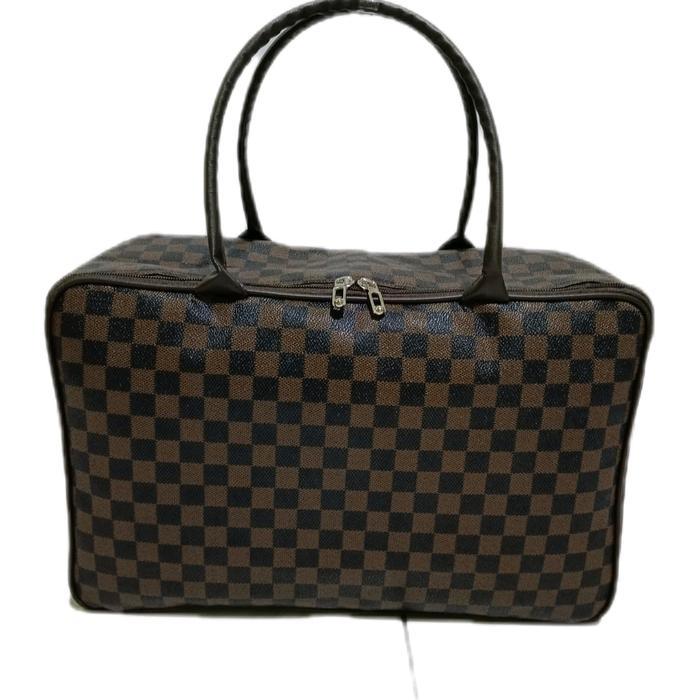 TRAVEL BAG TAS TRAVELLING TAS KOPER UKURAN MEDIUM Kanvas