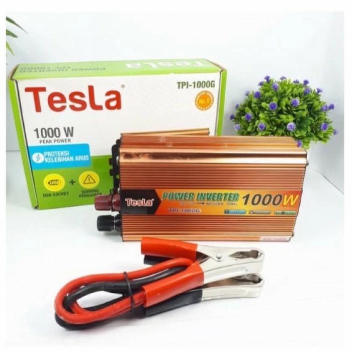 DISKON power inverter Tesla 1000 watt dc to ac , pengubah arus dc ke ac