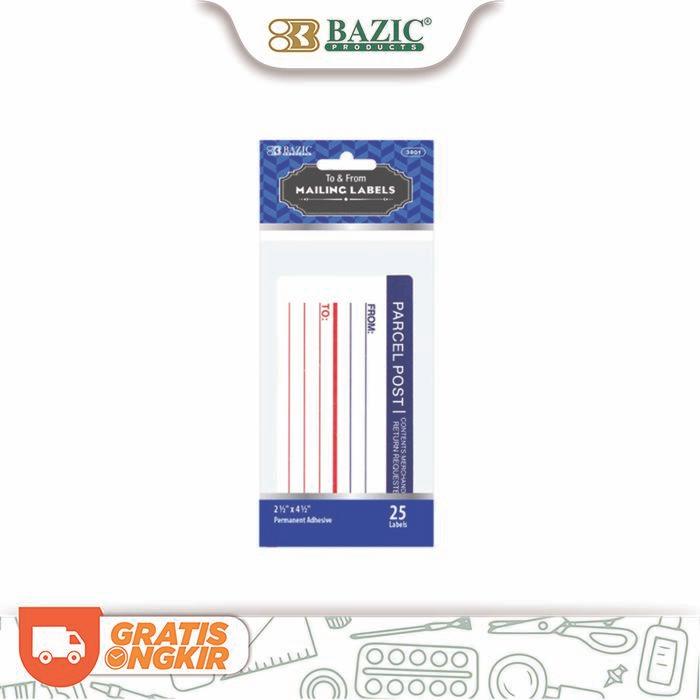 Bazic Mailing Labels - Label Surat