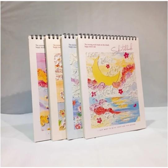 Vivier V Tec Sketch Book A3 Spiral Isi 40 Lembar 100 Gsm - Buku Sketsa / Buku Gambar / Sketch Book