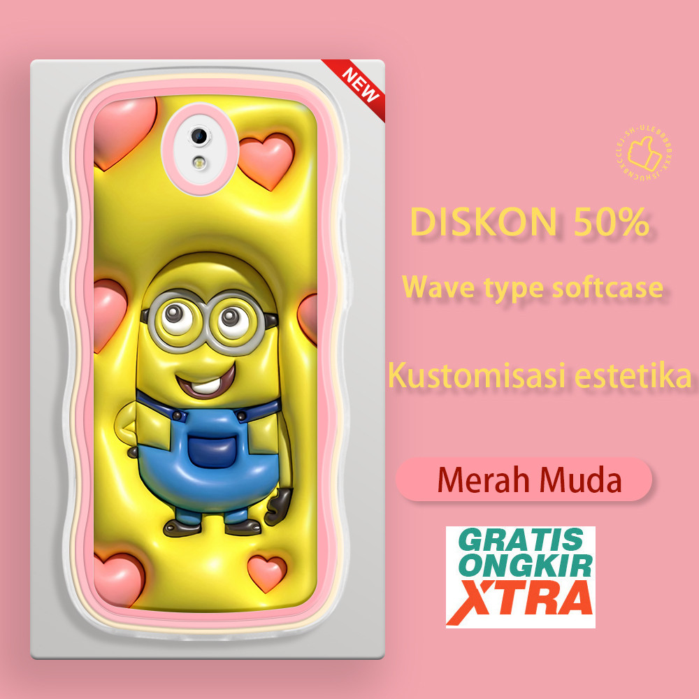 Casing HP Samsung J2 J4 J6 J7 Prime Plus 2018 J7 2015 Core NXT J5 Pro 4G 2017 J3 2016  Pola Minion l