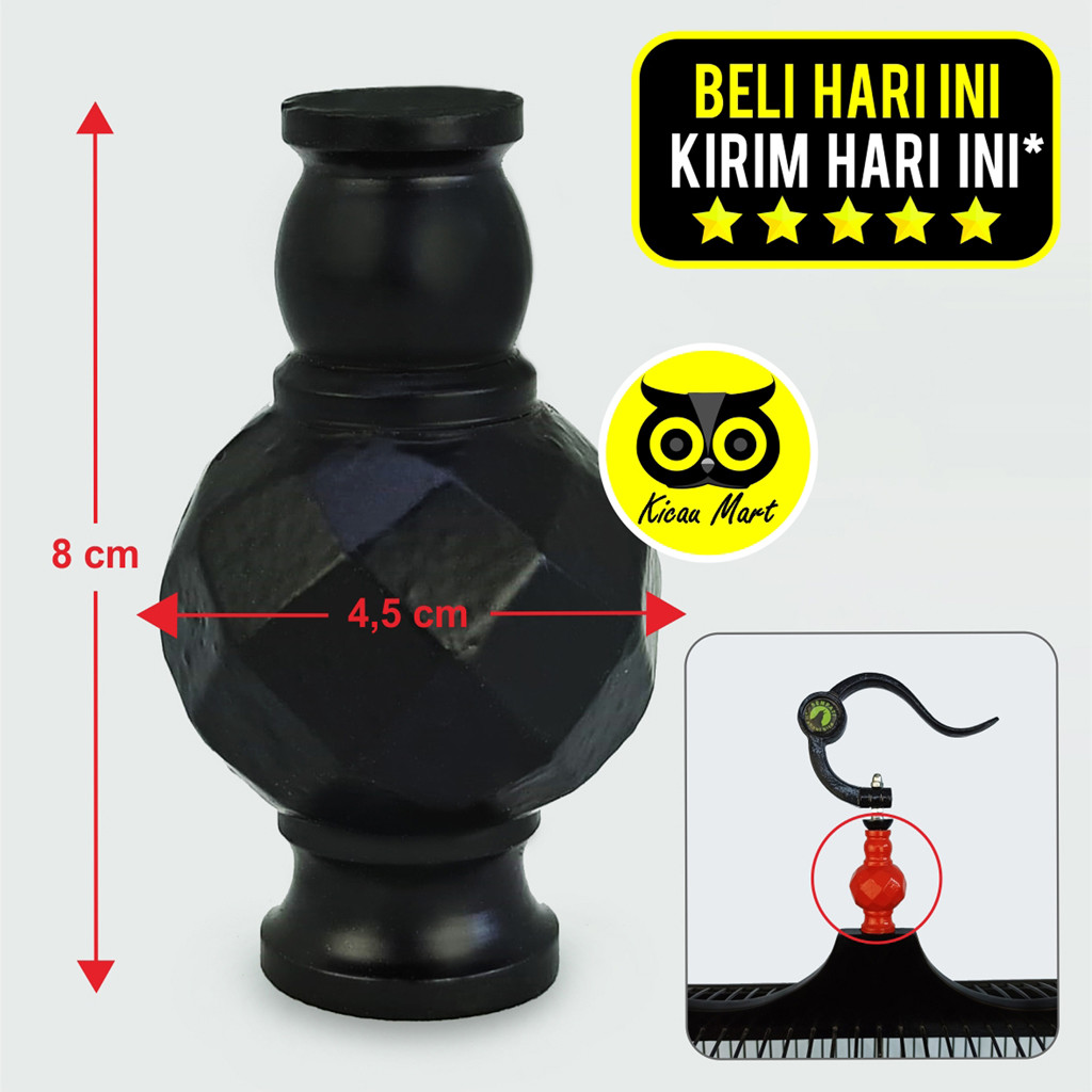 Kicau Mart Pion Diamond Resin Giok Pion Sangkar Kotak Aksesories Sangkar Kandang Burung Kacer Kenari