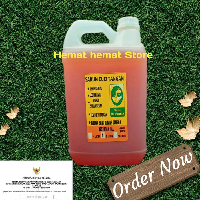 vfvv- Sabun Cuci Tangan Hand Soap 5 Liter Kemenkes