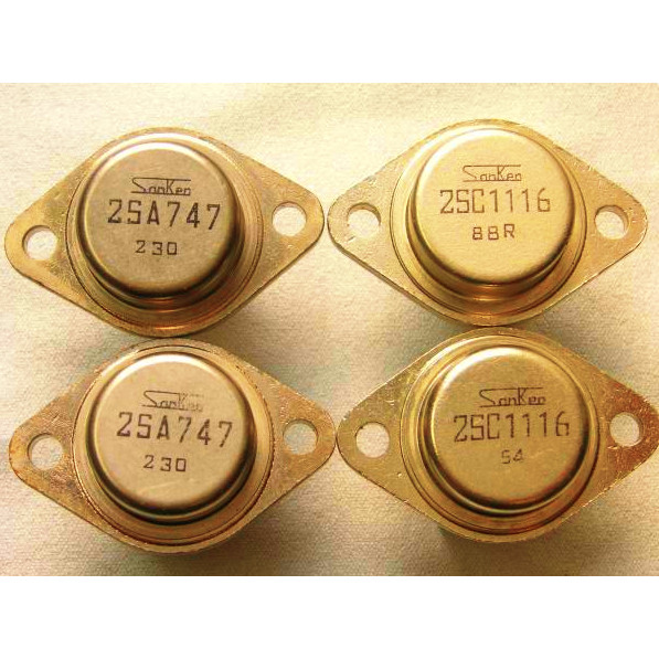 2Sa747 2Sc1116 To-3 In Stock