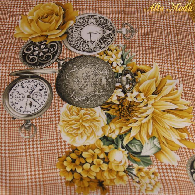 TERPERCAYA Printed Silky Yellow Nude Timeless (1M) (Alta Moda)
