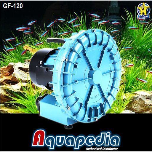 Air Pump Blower Aquarium Kolam Tambak Resun GF-120