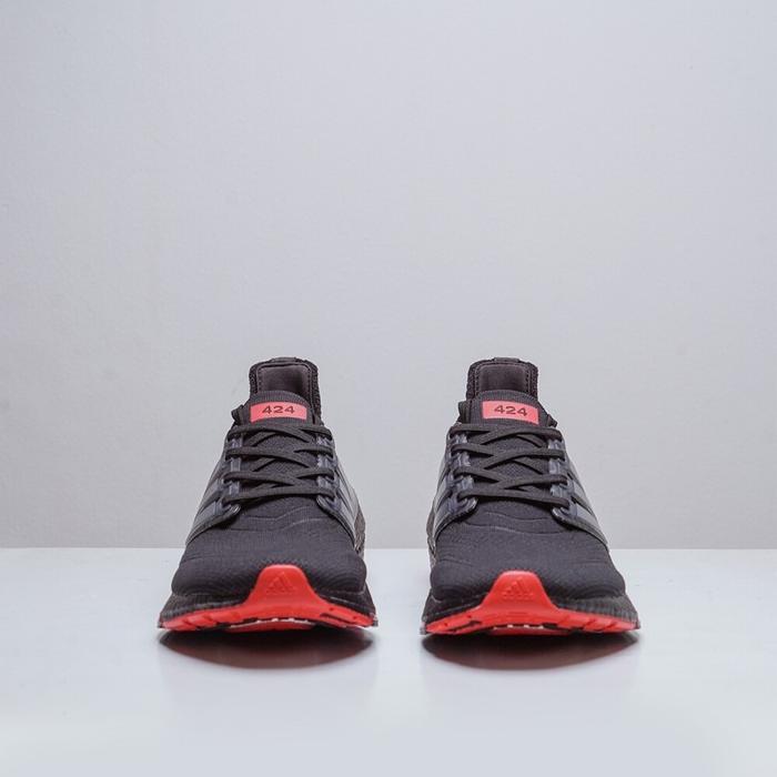 2ozh- Sepatu Adidas Ultraboost 21 Arsenal X 424 Black Red