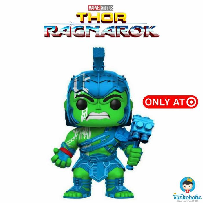 Funko Pop Marvel Thor Ragnarok - Hulk Gladiator (Blue) [Exclusive]