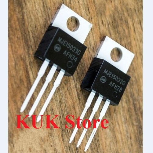 Real Original 100% NEW  MJE15032G  MJE15032  /  MJE15033G  MJE15033