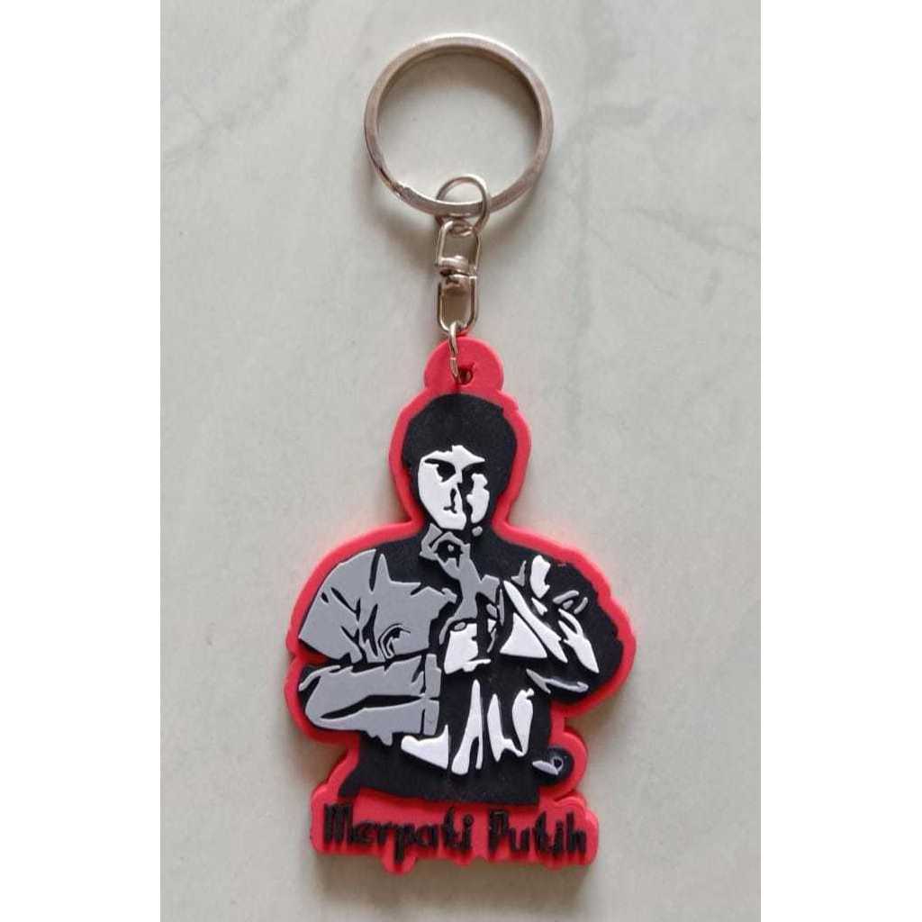 Gantungan Kunci Rubber Merpati Putih | Gantungan Kunci Rubber Custom | Gantungan Kunci Tas | Gantung