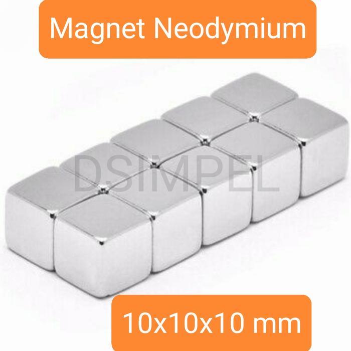 ptm0- Magnet Neodymium Kotak N52 10X10X10 Mm