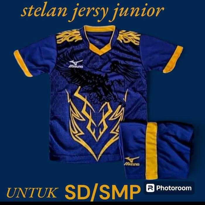 stfc- Stelan Jersy Olah Raga Anak Untuk Sd/Smp Kaos Bola Kaos Futsal Kaos Voli Kaos