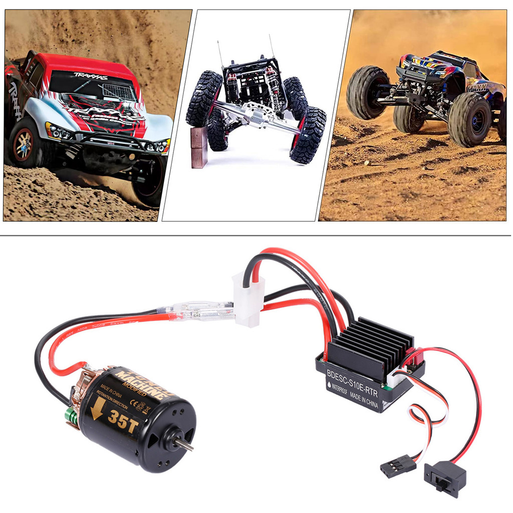 RC Brushed Motor 13T 21T 35T 45T 55T 80T 540 Brushed Crawler Motor Universal 540 Brushed Motor 60A E