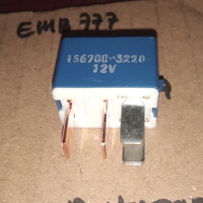 Baru Relay Ac Denso K4 12V (Biru) Asli Jepang Ori Berquality