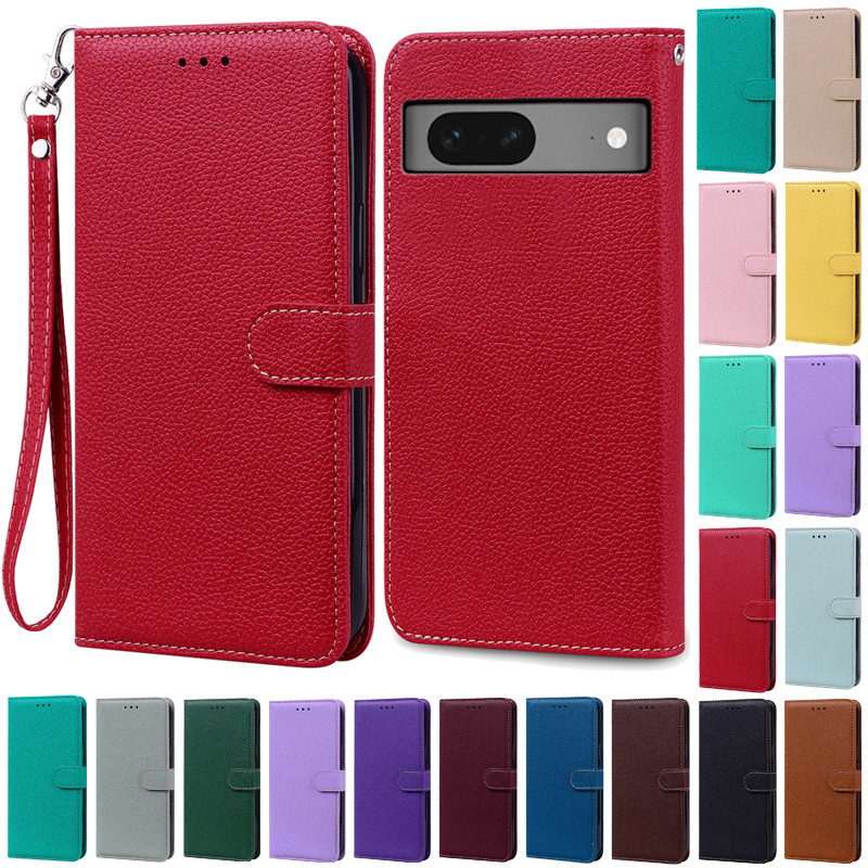 Pixel 7/7Pro/7A Case For Google Pixel 7 Pro Case Wallet Leather Flip Cover For Google Pixel 7A Case