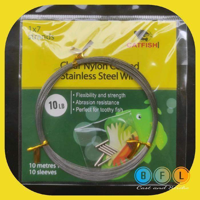 Kawat Neklin Pancing CATFISH 1x7 Serabut