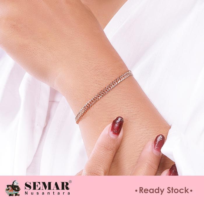 Gelang Emas Petran Chain Gold 17K Semar Nusantara