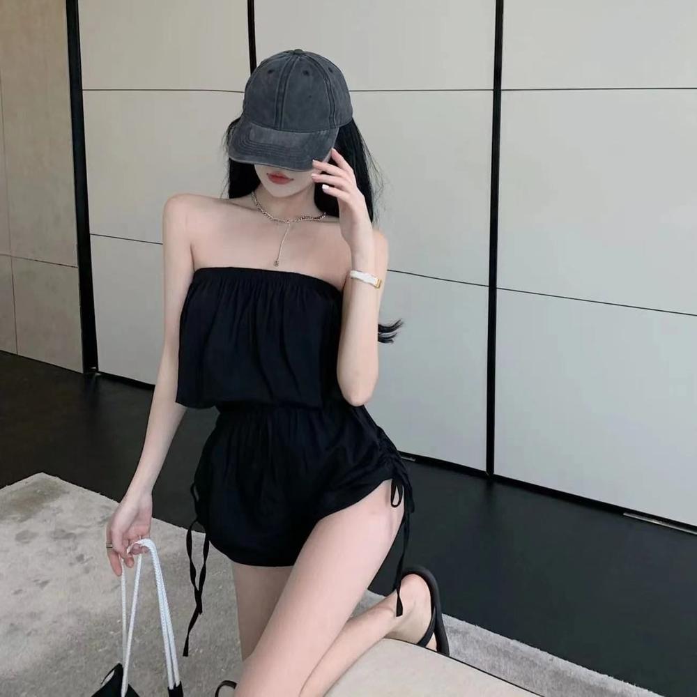 HAZEL bla jumpsuit woman premium / casl playsuit / korean summer set / beachwear bali / jumpsuit