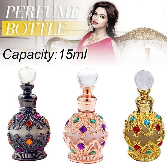 Ada Stok 15ml Botol Parfum Arab Bahan Metal Botol Parfum Kosong Arab Botol Parfum Arabian Isi Ulang