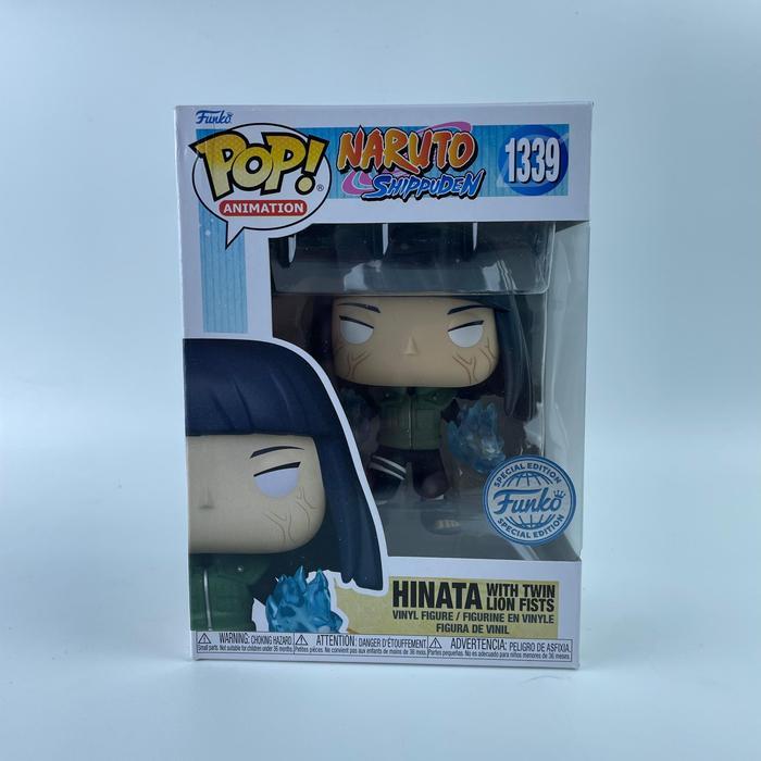 HOT SALE FUNKO POP NARUTO SHIPPUDEN - HINATA WITH TWIN LION FIST#1339 TERMURAH