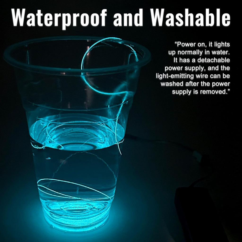 Electroluminescent Luminous Weaving Sewing Embroidery Thread Luminous Line Sewing Thread for