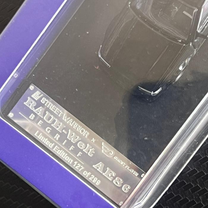 STREET WARRIOR TOYOTA COROLLA LEVIN AE86 RWB DIECAST MINISCALE