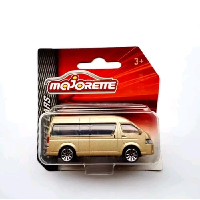 MAJORETTE TOYOTA HIACE GOLD SHORT CARD