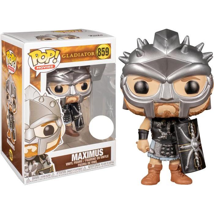FUNKO POP MOVIES - GLADIATOR - MAXIMUS WITH HELMET EXCLUSIVE #859