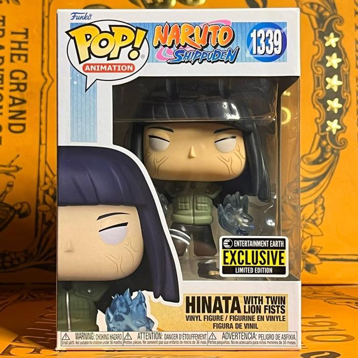 FUNKO POP ANIMATION: NARUTO SHIPPUDEN - HINATA WITH TWIN LION FISTS #1339 ENTERTAINMENT EARTH