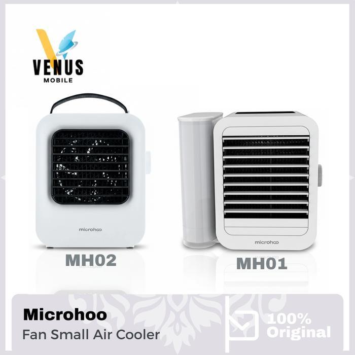 Baru Microhoo Air Cooler Mh01R & Mh02A Personal Snowman Lite / Bright Water Cooling Fan
