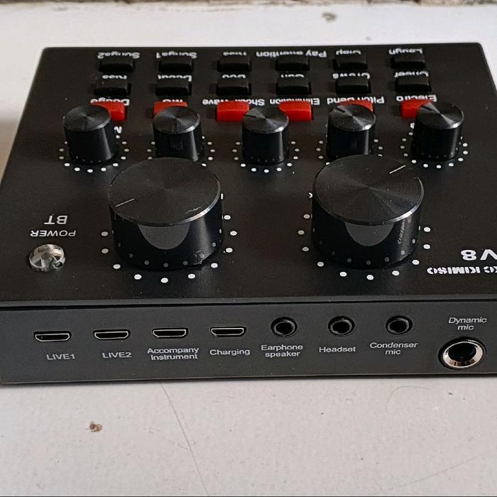 Best Seller Soundcard V8 Mini Mixer Audio Premium