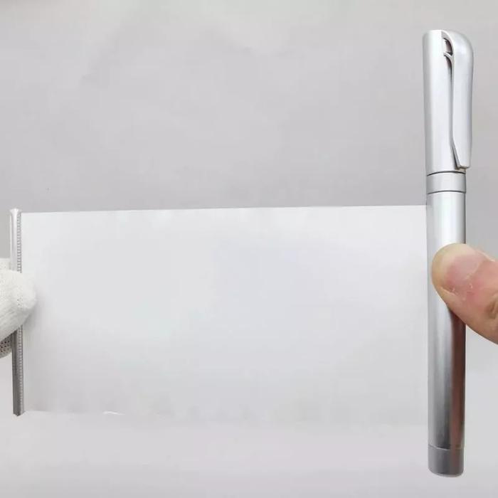 Stealth Pen, Rollout Paper Pen Pena Kertas Kosong Pena Pullout Banner Dapat digunakan kembali