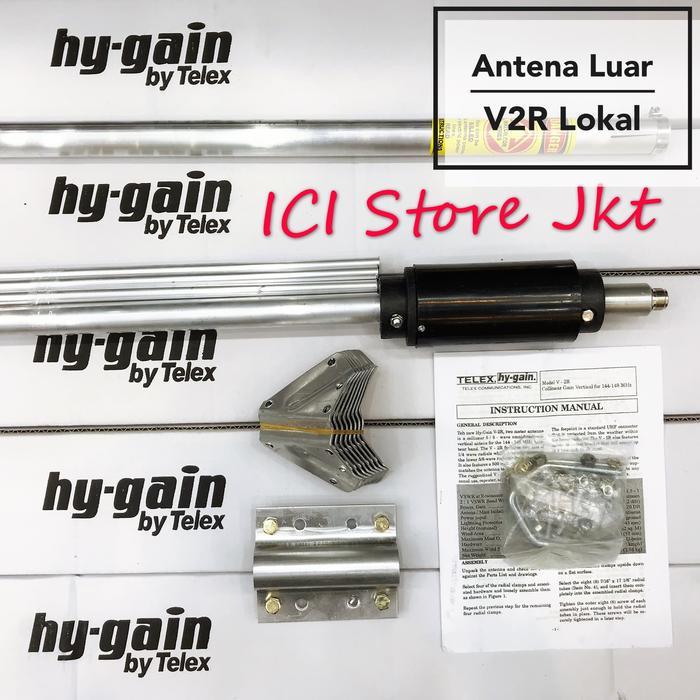 Everystr- Antena V2R Hy-Gain / Antena V2R Lokal / Antena Walkie Talkie Ht Rig