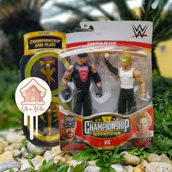 WWE Championship Showdown Action Fures - Undertaker vs Jeff Hardy