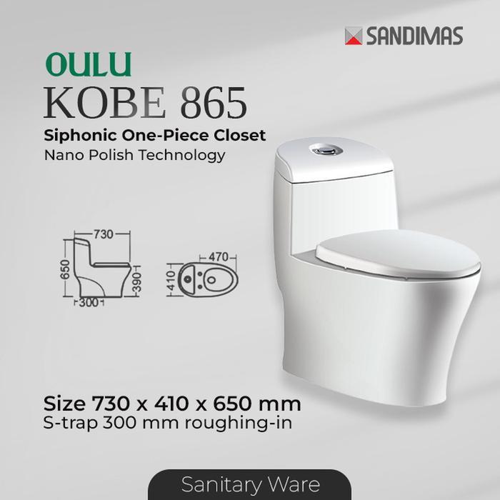 CLOSET OULU A865 KOBE / MONOBLOCK