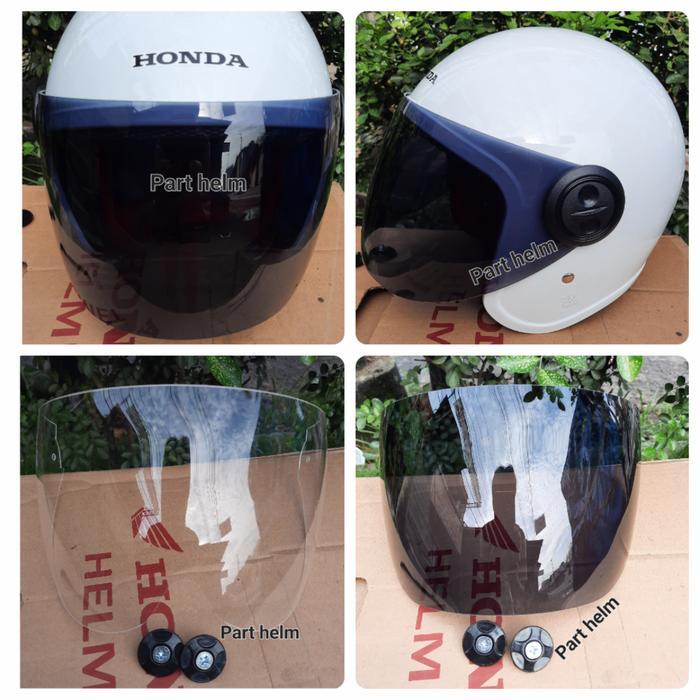 Kualitas Terbaik Kaca Helm Honda Scoopy New +Ring Baut 2021-2023-Sekarang