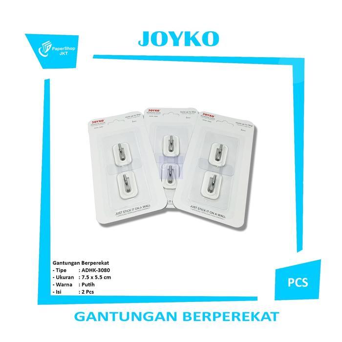 Joyko Adhesive Hook ADHK - 3080 - Cantolan serba guna - Pcs