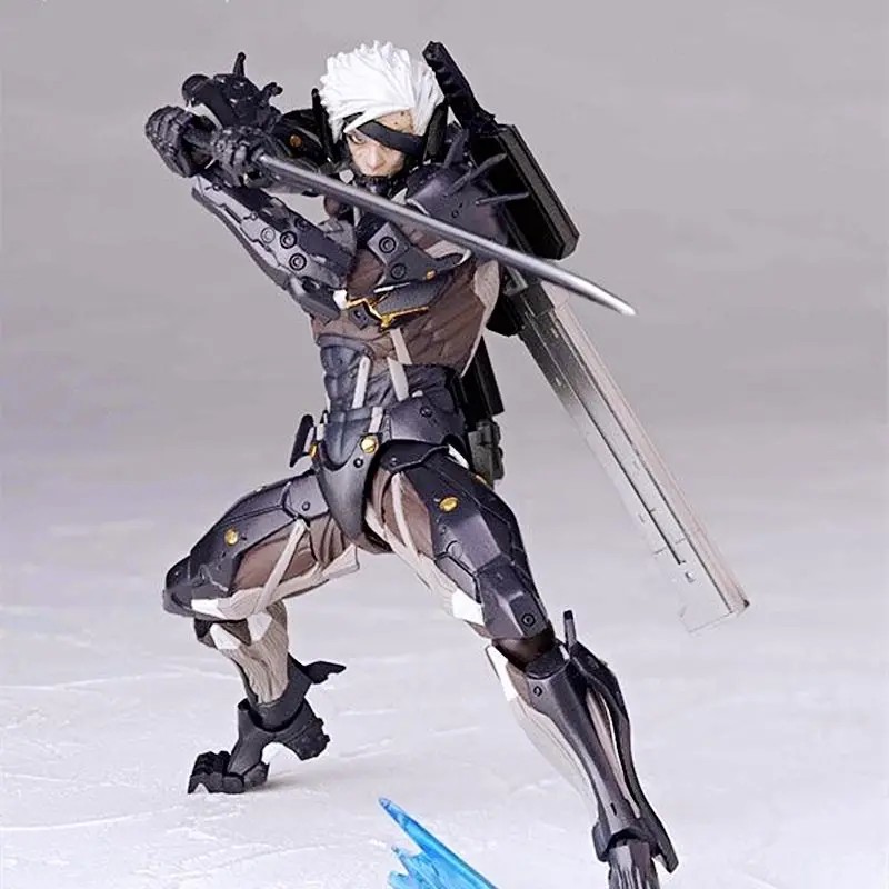 Kaiyodo The Ocedo Yamaguchi 140 Ex Metal Gear Action Figure Mgs Raiden Metal Gear Rising Rising