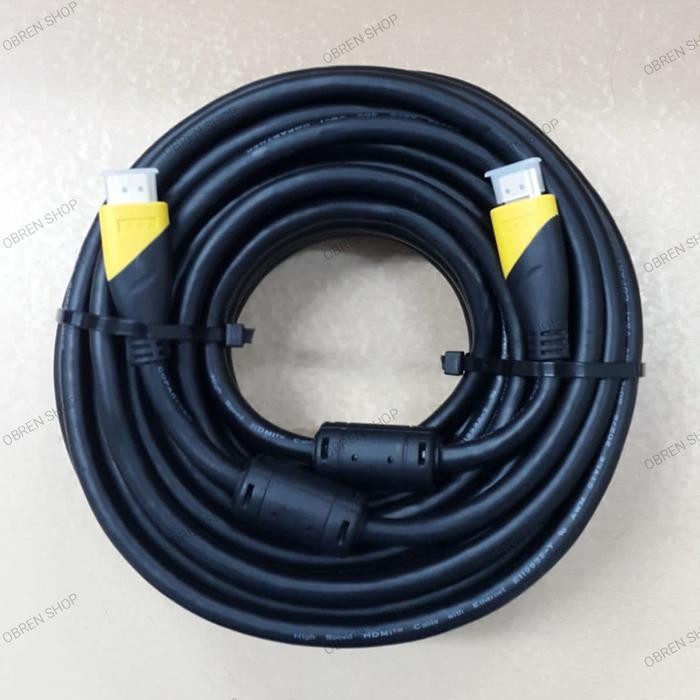 Netline Kabel Hdmi 10 Meter Male To Male Kabel Hdmi 10M Netline