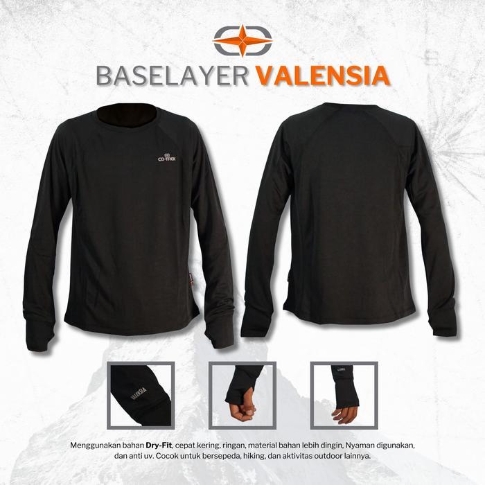 Salomon Advanture - Baselayer Valensia Manset Hiking Cotrek Adventure