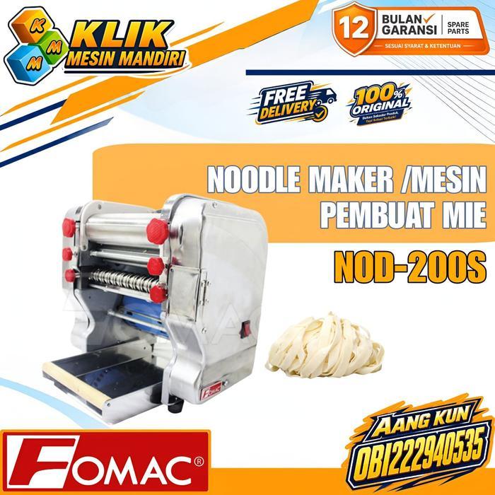Mesin Pembuat Mie Dan Mesin Pencetak Mie Nod-200S Fomac