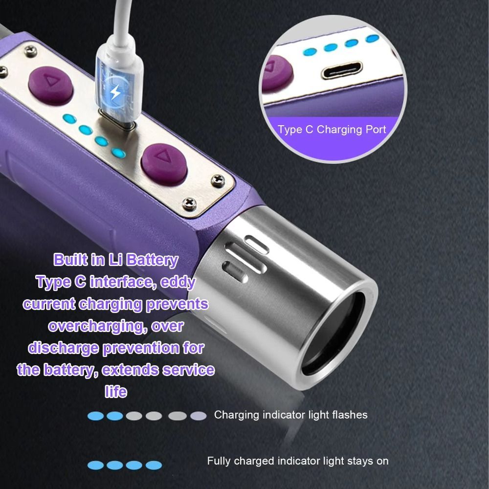 UVC Longwave UV Flashlight 254nm Shortwave Blacklight LED Flashlight LED 395nm UV Flashlight Lamps