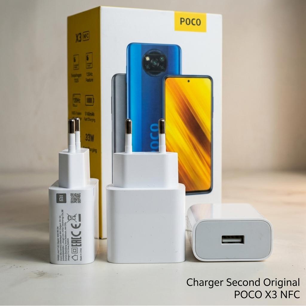 Kepala Cas Xiaomi MDY-11-EP Ori Bekas 22.5W Turbo Charge Mi 10 Lite Charger HP Original Tested Norma