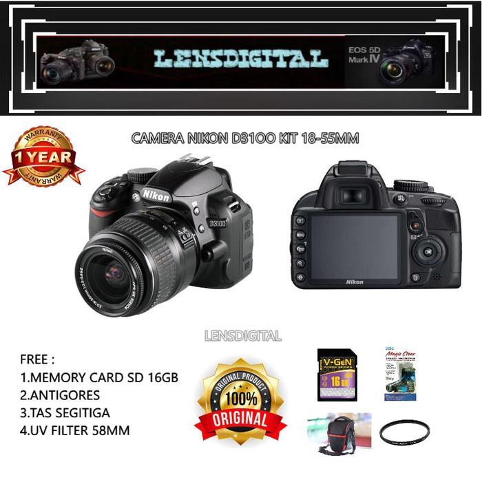 Nikon D3100 Kit 18-55 Nikon D3100 Dslr Terbaru 