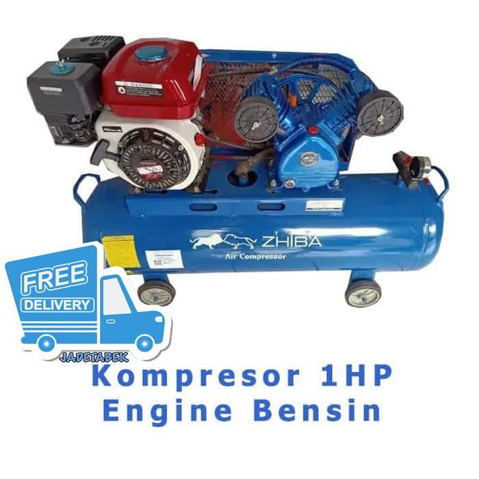 Kompresor Angin Engine Bensin 1HP