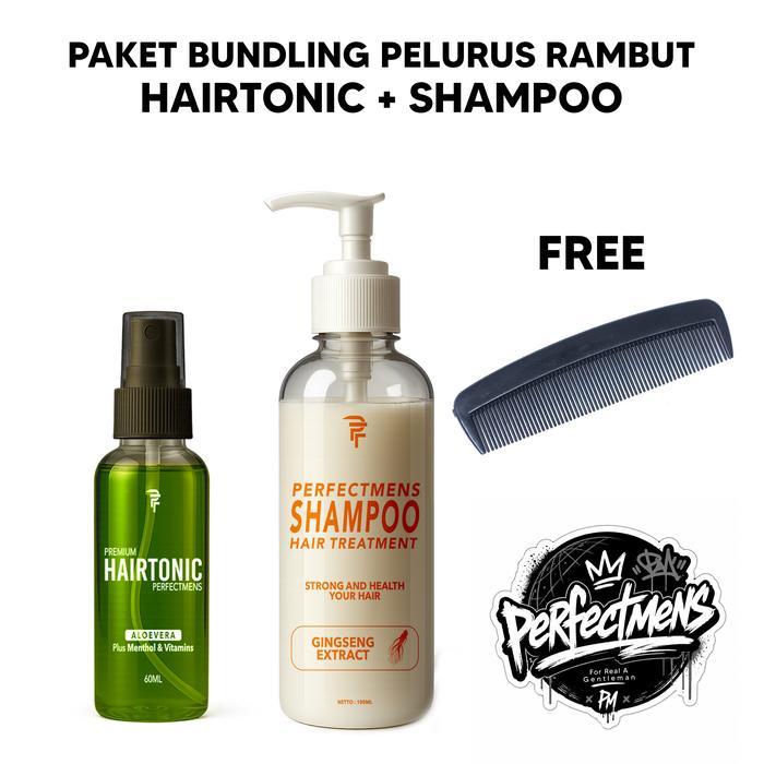 Paket Pelurus Rambut Pria Perfectmens Perawatan Meluruskan Dan Menutrisi Rambut Vitamin Rambut Pria