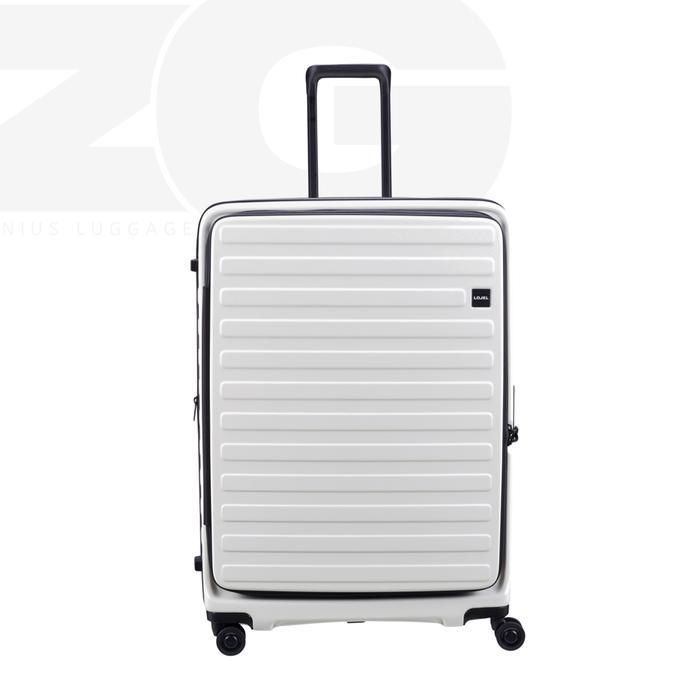 koper lojel 28 inch hardcase CUBO tsa lock expand garansi - burgundy - Putih