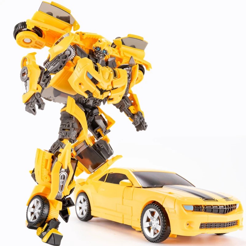 BMB TAIBA 21cm Transformation Toys Anime Yellow Bee H6001 YS01C Alloy Big Robot Car Truck Model